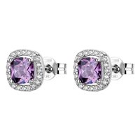 Orecchini Brosway Donna FANCY MAGIC PURPLE in Argento Cubic Zirconia FMP124